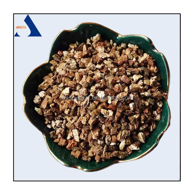 Livre de amianto 3-6mm Vermiculite esfoliado 4-8mm Vermiculite dourado expandido Competitivo