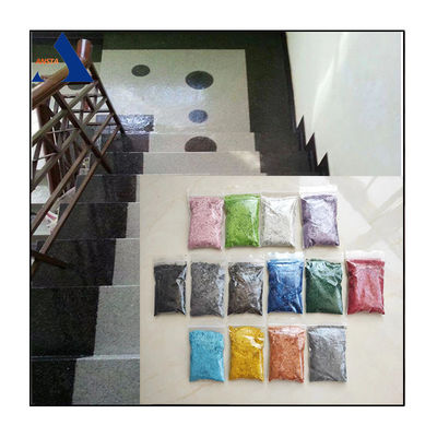 Fragmentos de mica epoxi preço 25kg/saco Mica colorida tingida fornecedor