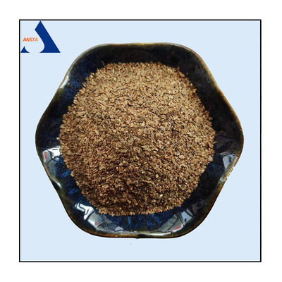 Cores douradas Vermiculite bruto Flocos sem amianto 0.3-1mm/1.5-2.5mm/1-3mm/2-4mm Tamanhos