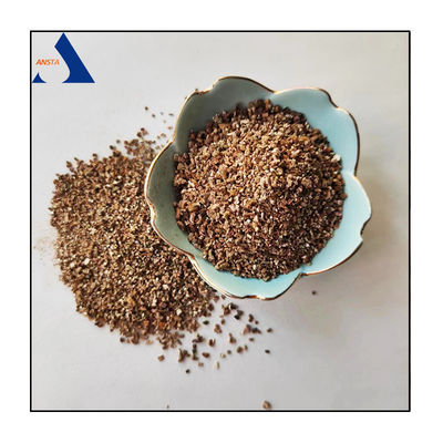 1-3mm/2-4mm 20-40 malha 40-60 malha Vermiculita exfoliada dourada da China Exportador