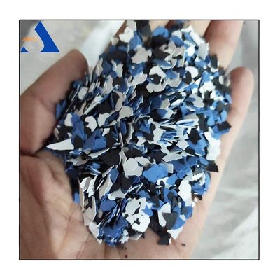 Método de aplicação de pulverização Fibras de flocos de vinil Fibras de flocos de piso epoxi em cores mistas ou sólidas