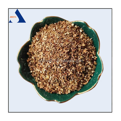 Livre de amianto 3-6mm Vermiculite esfoliado 4-8mm Vermiculite dourado expandido Competitivo