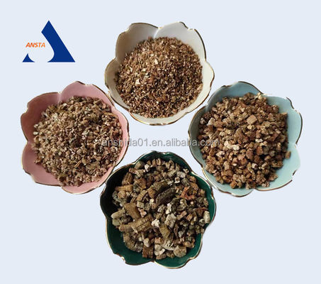 Sem amianto 3-6 mm Agricultura Vermiculita 1-3 mm Vermiculita expandida para horticultura