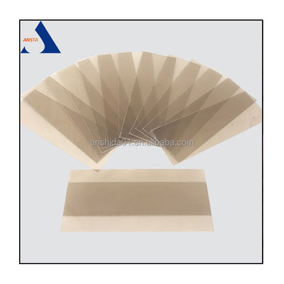 0.1 mm espessura folha de mica de moscovita natural para linha de produção de haste de soldagem elétrica