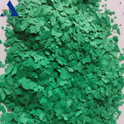 Método de aplicação de pulverização Chips de rocha composta 3-5mm Vinyl Flake Chips para piso de garagem