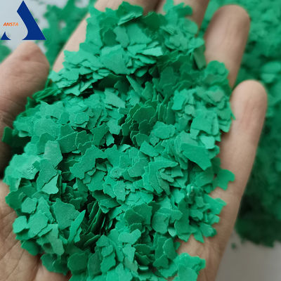 Método de aplicação de pulverização Chips de rocha composta 3-5mm Vinyl Flake Chips para piso de garagem