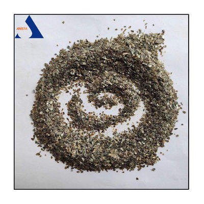 Fornecimento de Vermiculite de Prata Fragmentos 0,7-2 mm Alta taxa de expansão Sem amianto