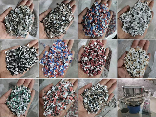 Decoração de interiores 3-5mm Vinyl Flakes Chips de rocha composta com Floor Flakes Epoxy