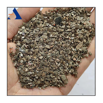 Flocos de vermiculite 1-3 mm O ingrediente essencial para a produção de vermiculite expandida