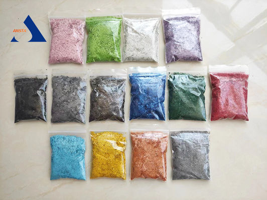 Fragmentos de mica epoxi preço 25kg/saco Mica colorida tingida fornecedor