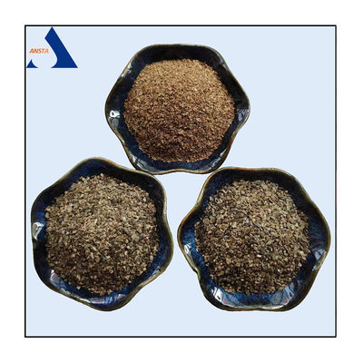 Fragmentos de vermiculita dourada sem amianto 0,3-1 mm/1,0-2,5 mm/1-3 mm/2-4 mm Sem amianto