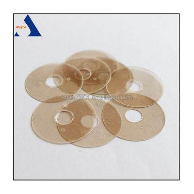 Placa transparente Mica para indicadores de nível de água em tamanhos e formas personalizáveis