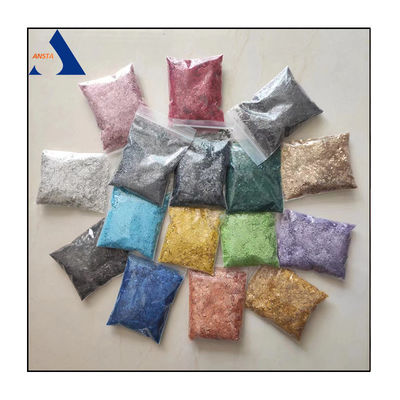 Fibras de mica tingidas, Fibras de mica coloridas para piso epoxi, fábrica de mica profissional, preço competitivo