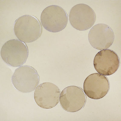 Isolamento térmico de folhas de mica transparente de Hebei com teor de Fe2O3 % 2,00-6,00%