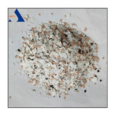Fragmentos de mica multicolor para pisos Fragmentos de pintura de diferentes cores