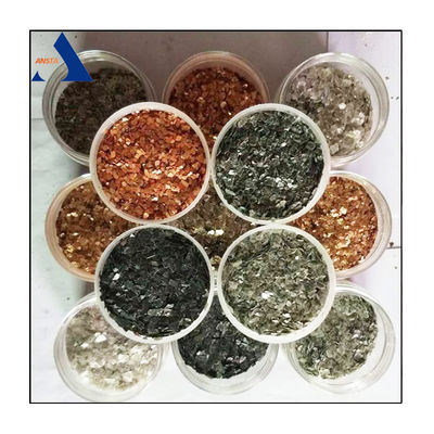 35 Anos Fábrica de Mica Fornecimento de cor natural Mica flocos