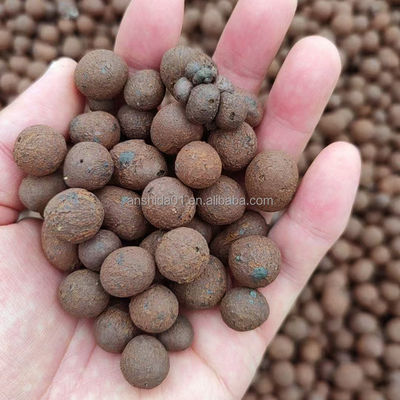 LECA Esferas de argila Hidroponia Expandido Pedras de argila 50L Saco Densidade a granel 250-450kg/M3