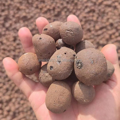 LECA Esferas de argila Hidroponia Expandido Pedras de argila 50L Saco Densidade a granel 250-450kg/M3