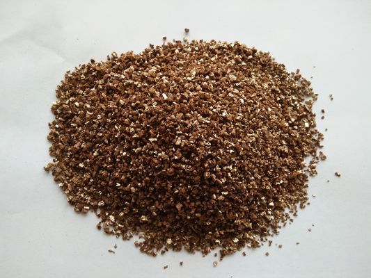 Vermiculita de ouro ou prata expandida para jardinagem e paisagismo