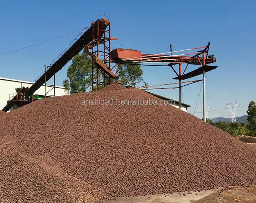 Densidade a granel 250-450 kg/m3 Ceramsita leve para uso em horticultura e jardinagem