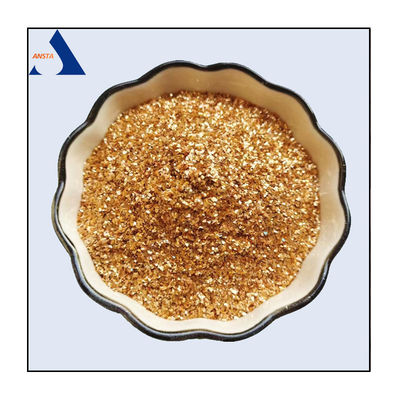 1-3mm 2-4mm Flogopite Mica Flakes 20mesh Golden Flakes 40mesh Calcined Mica Flakes