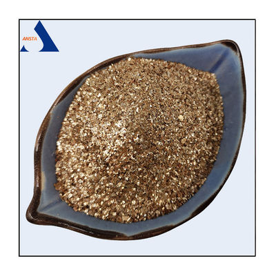 Mica de ouro calcinada Mica de ouro para decoração