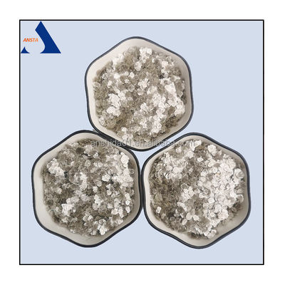 Flakes de mica natural de boa qualidade de alta brancura