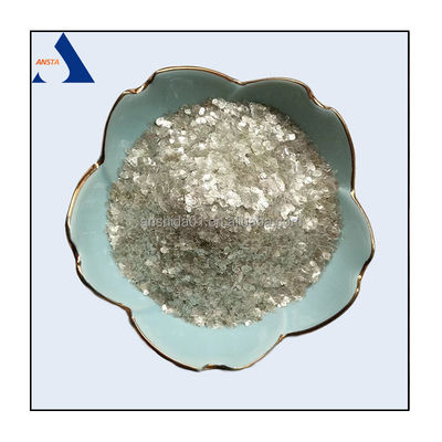 Flakes de mica natural de boa qualidade de alta brancura