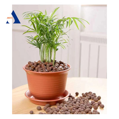 Hidroponia Ligeiro Jardinagem Ceramsite LECA Esferas de argila Densidade a granel 250-450kg/m3