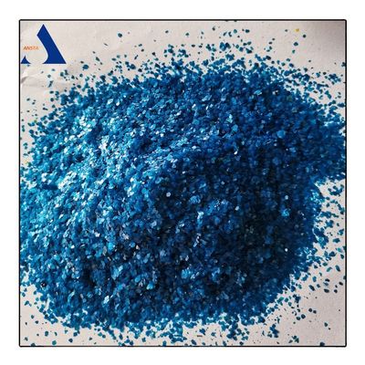 1-3 mm Flocos de mica azul para revestimento de piso epoxi