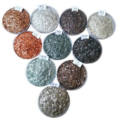 Mica em pó pigmento para pavimentos epoxi Fe2O3 Teor de 2,00-6,00% e ecológico
